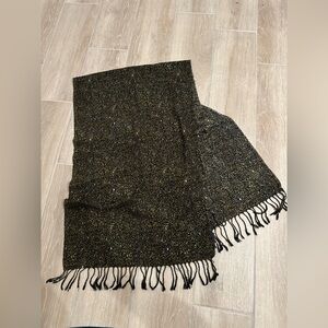 Cejon wrap scarf brown and black